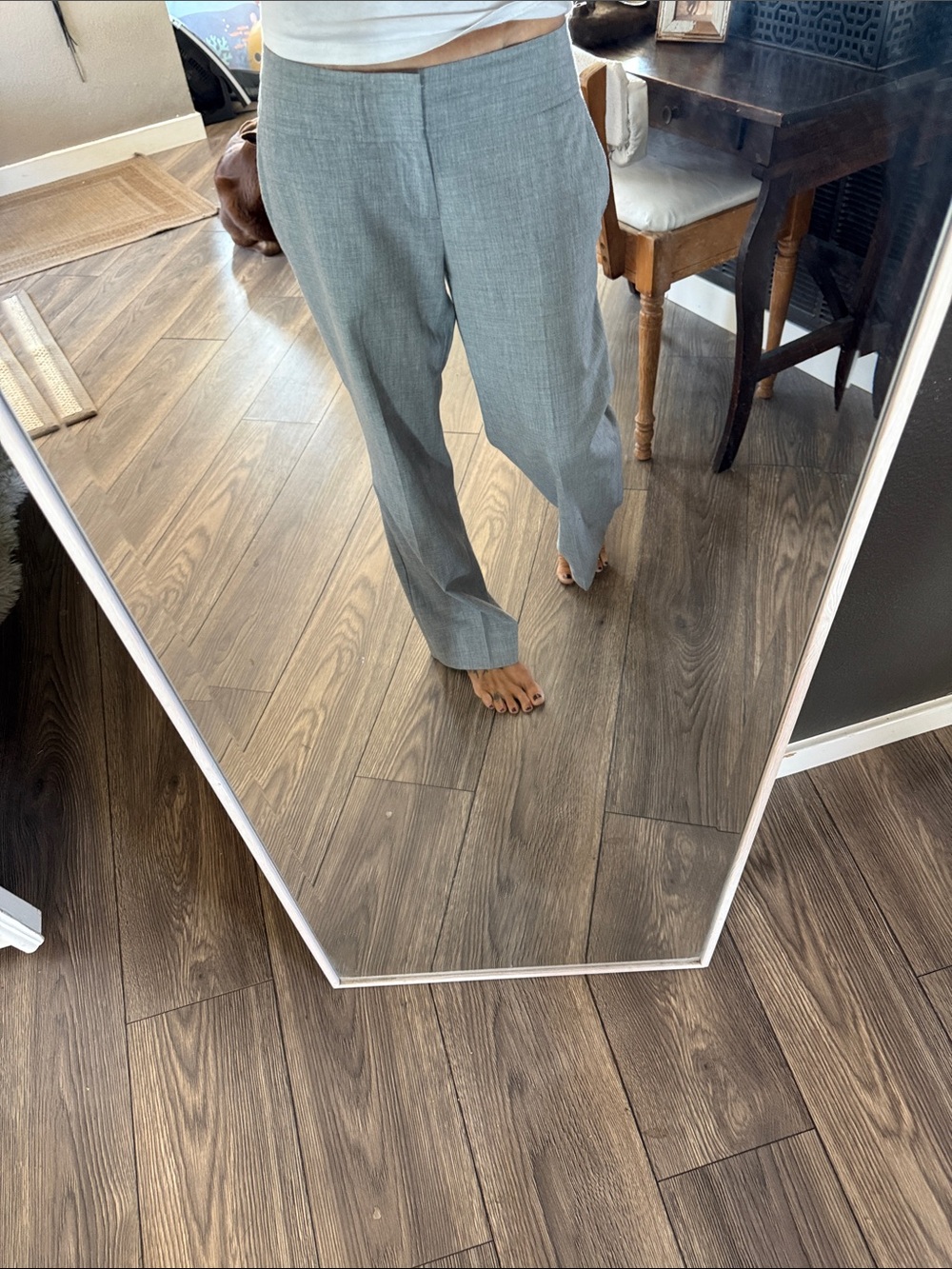 Banana Republic Light Gray Dress Pants size 4 martin fit
